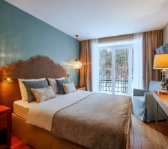 Стандарт с 1 двуспальной или 2 раздельными кроватями (2 этаж) в Vania rooms