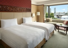 Двухместный номер Shangri-La Wing Deluxe 2 отдельные кровати в Shangri-La Bangkok