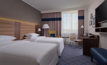 Супериор с двумя односпальными кроватями в Radisson Hotel & Congress Center Saransk