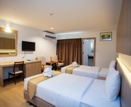 Двухместный номер Deluxe 2 отдельные кровати в Sea Paradise Hotel