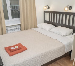 Номер стандарт с 1 двуспальной кроватью в Три барсука