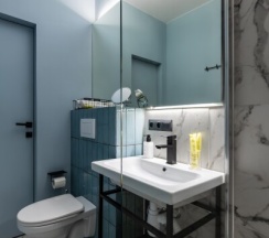 Четырехместная студия с видом во двор в Mix Hotels Nevsky 47