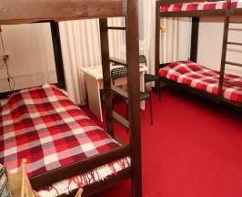 Кровать в общем номере в Хостел Loft Minsk