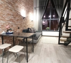 Четырёхместные апартаменты Standard в Квартира Двухуровневая Khadi_Home недалеко от ЖД и автовокзала