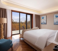 Двухместный люкс Presidential двуспальная кровать в Swissotel Wellness Resort Alatau Almaty