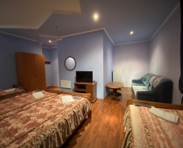 Четырёхместный номер Standard с балконом в Эдем