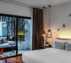 Двухместный номер Standard Tailorbird двуспальная кровать в The Aviary Hotel