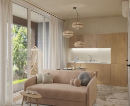 Коттедж Ваби-Саби Dog-friendly двухкомнатный в Zvenigorod