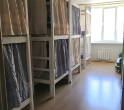 Койко-место в мужском номере на 8 человек в Hostel03Rus