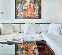 Двухместный люкс Beach Wing двуспальная кровать в Mom Tri's Villa Royale