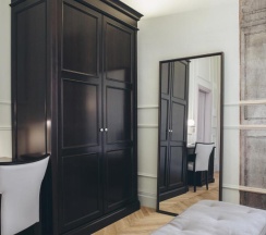 Одноместный люкс Deluxe двуспальная кровать в Gregorini Bingham Art Luxury Suites