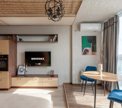 Трёхместные апартаменты c 1 комнатой в RentPlaza
