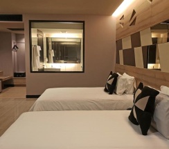 Двухместный номер Deluxe 2 отдельные кровати в Tsix5 Phenomenal Hotel Pattaya