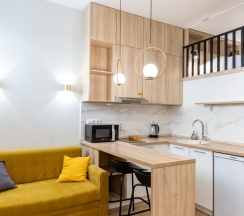 Апартаменты на цокольном этаже в Кarl House