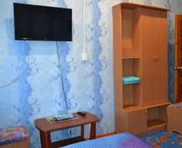 Номер стандарт с 1 двуспальной кроватью в Медея