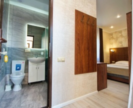 Двухместный полулюкс двуспальная кровать в Ninel