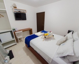 Двухместный номер Comfort с балконом двуспальная кровать в Pousada Dom Marujo