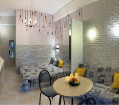 (2)Студия с патио в Loft