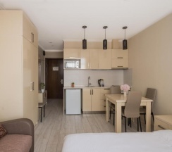 Двухместная студия Standard с видом на море двуспальная кровать в Orbi Sea Towers Hotel Official