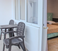 «Стандарт» с балконом во двор в Седьмое небо