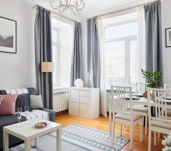 2-комнатные апартаменты стандарт в GMApartments (ДжиЭмАпартментс) на улице Тверская 6 строение 3
