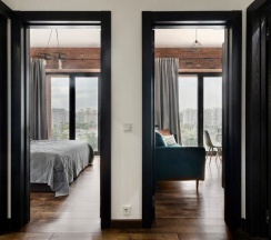 Апартамент для 4-х гостей с видом на город в Sv Loft Apart