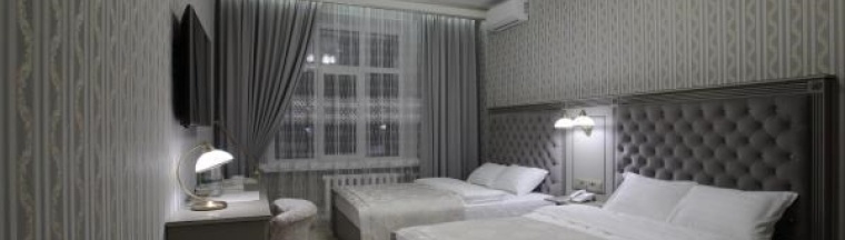 Стандарт с двумя полутороспальными кроватями в Old town hotel