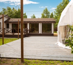 Шале с баней в Фазенда