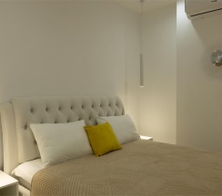 Двухкомнатные апартаменты с балконом и видом на море в Sphera apartments by Stellar