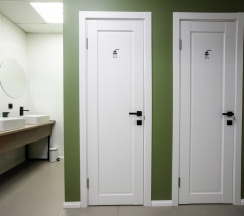 Кровать в 4-местном общем женском номере в Pillow Hostel