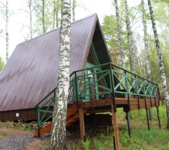 Домик A-Frame - Зеленый в Калтай парк