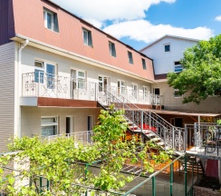 Двухкомнатный номер с удобствами для 4 человек в Восход