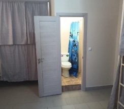 Кровать в общем номере с 2 двухъярусными кроватями на 3 этаже (общие удобства) в База Комфорт Плюс