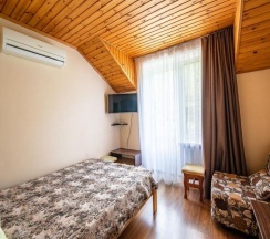 Комната стандарт с 1 двуспальной кроватью и балконом в Мария