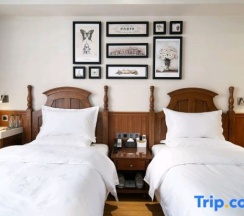 Двухместный номер Standard 2 отдельные кровати в Yake Town Holiday Hotel (Dehui Branch)