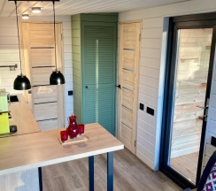 Коттедж стандарт с 1 двуспальной кроватью Вижу море в Соловки