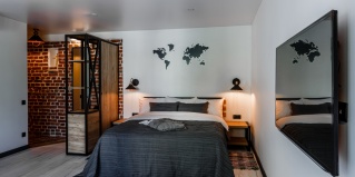 Минск: Апартаменты Апартаменты InterLoft 1 Old Town Free Parking Wi-Fi 100/50 Smart TV