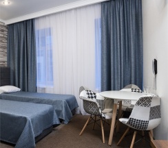 Двухместный номер с двумя раздельными кроватями в Шале де Прованс