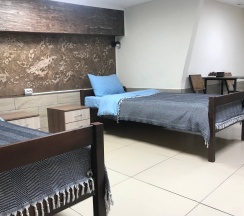 Бюджетный номер без окна с 2-мя кроватями (без питания) в Енисей