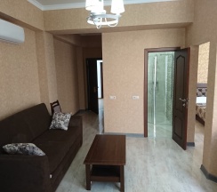 Люкс с балконом и с видом на горы в Гега