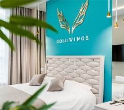Апартаменты с боковым или прямым видом на море (2 комнаты) в Gold wings