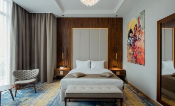 Номер Comfort в Qazaq Hotel Premium