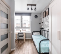 1-комнатные апартаменты студия 5.3 в Apartments Private (Апартментс Прайвит) на улице Цимлянская