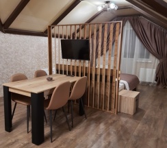 Однокомнатные апартаменты с собственной кухней и балконом в Вилла Лиза