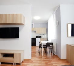 ул. Союзная 27 - этаж 21 с прекрасным видом на город в Rooms-Eкб