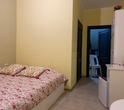 Двухместный номер Superior с балконом и с видом на море двуспальная кровать в Ассоль