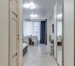 Двухместный люкс с видом на город (двуспальная кровать) в Business apartments
