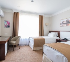 Двухместный номер Standard 2 отдельные кровати в Kaspi boutique hotel