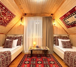 Двухэтажный дом с кухней в Hayat Haus