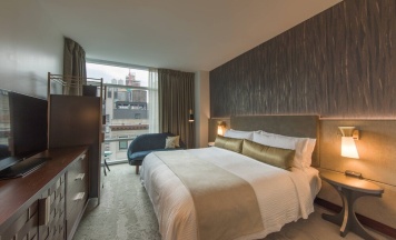 Двухместный номер с видом на улицу двуспальная кровать в Marriott Vacation Club®, New York City